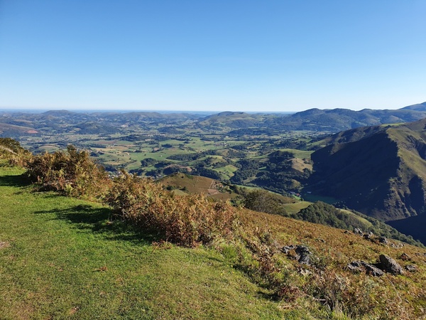 Beautfiful view into France
