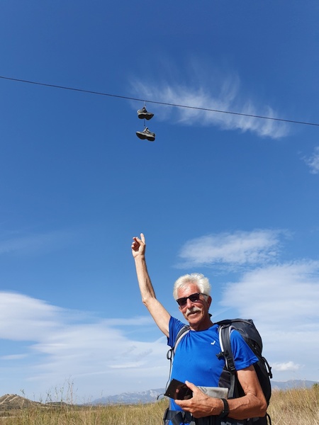 How on earth did the boots end up there?