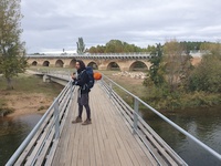 Camino de Santiago 2019, dag 16, 25. oktober. David fra Mexico