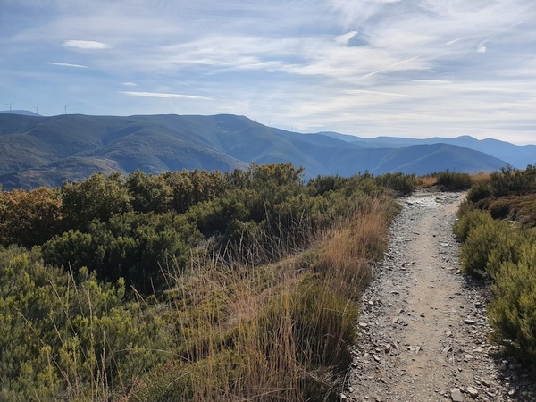 Mountain hiking at Manjarin. Over 1500 meter altitude.