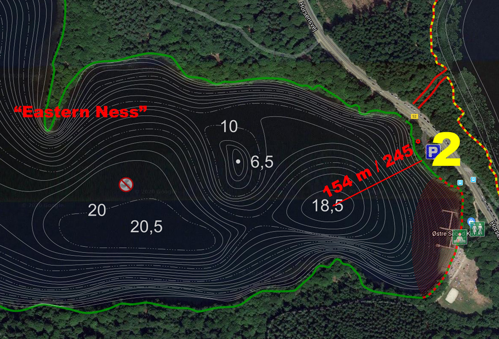 How to find the deep point reachable from entry point 2