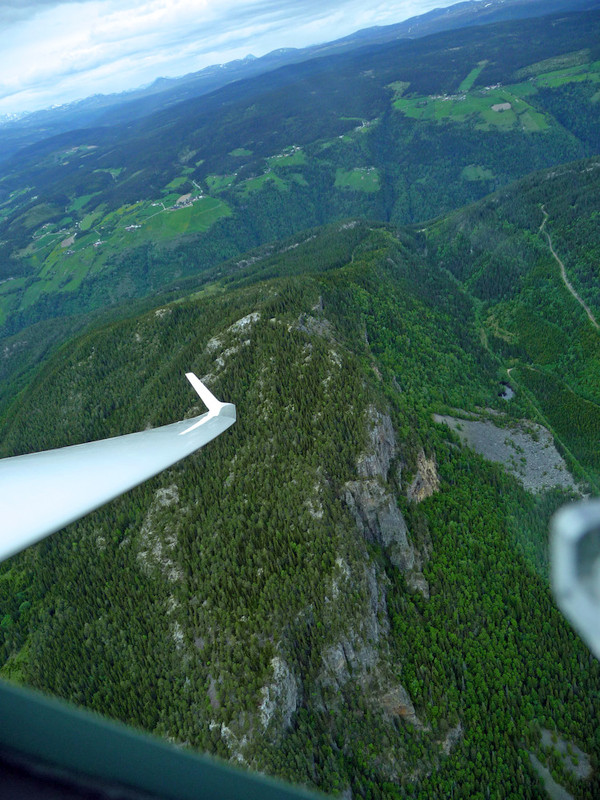 Luftbillede fra Norge