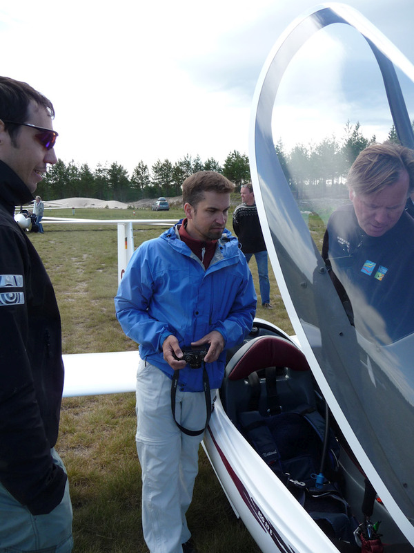 Ronny Eriksson (midt i billedet) og Ulf Johnsson