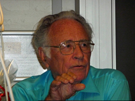 Ib Braes ved præsentationen på Aalborg Universitet