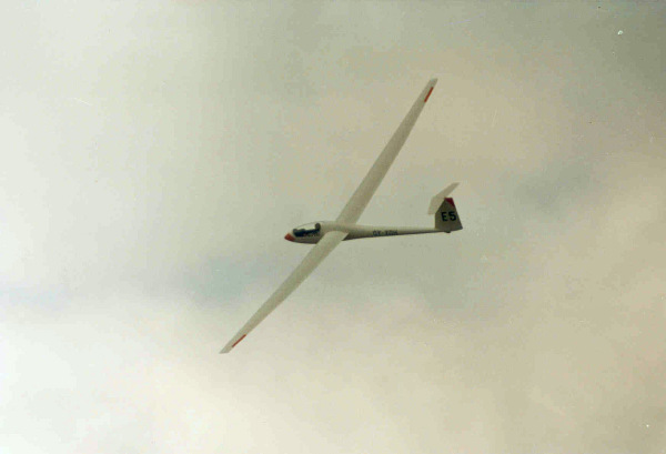 Luftbillede af Nimbus II, OY-XOH E5.
