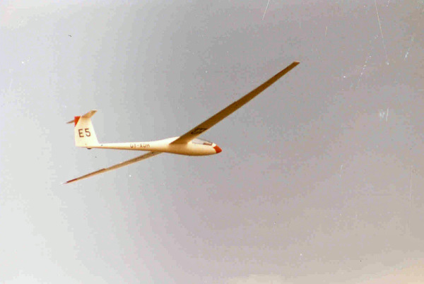 Luftbillede af Nimbus II, OY-XOH E5.