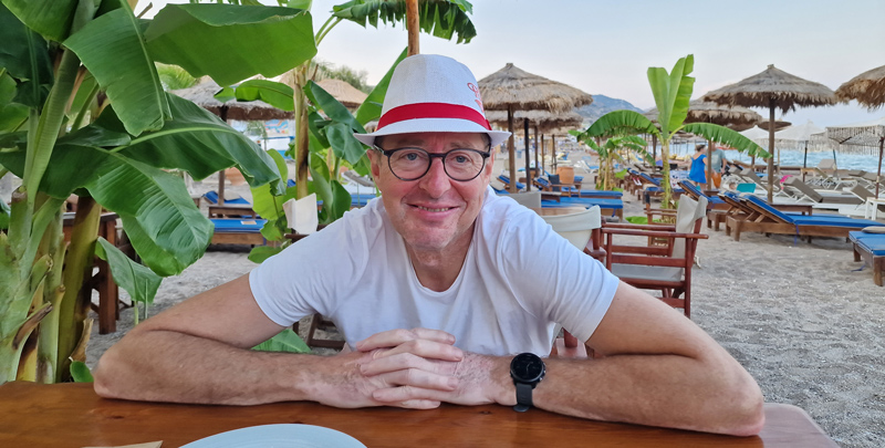 Claus Hamsjæl på Rhodos