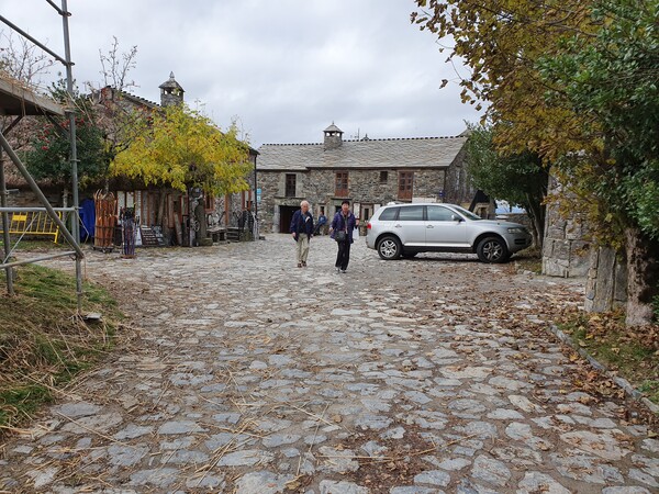 O\'Cebreiro at some 1500 meter altitude. Chilly, medieval and extremely interesting