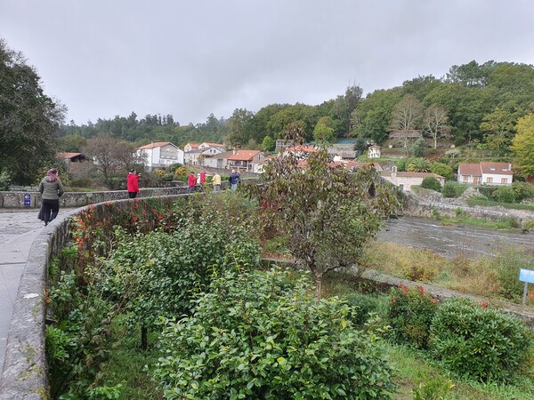 Bustour to Finisterre and Muxia. Here we stopped at Ponte Maceira where there is an old water driven mill