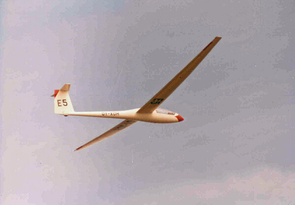 Luftbillede af Nimbus II, OY-XOH E5.