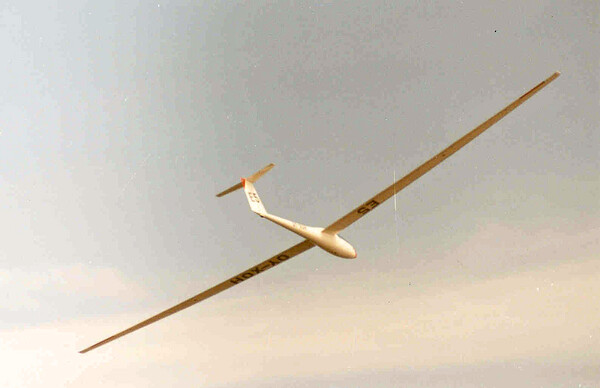 Luftbillede af Nimbus II, OY-XOH E5.