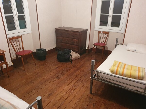 My room at St. Jean Pied de Port. Simple but sufficient.