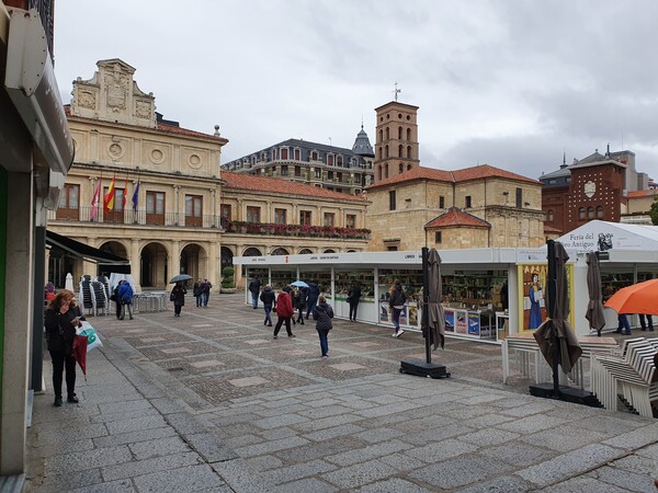 Open square in Burgos