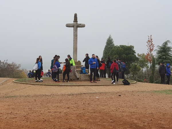 Somewhere in the middle betweenÓrbigo and Astorga. A lot of pupils on the Camino.
