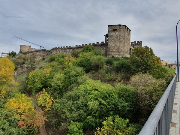 Castillo de los Templarios, Castillo de Ponferrada. This is where I got away from the Camino due to construction and had to spend hours to find it again.